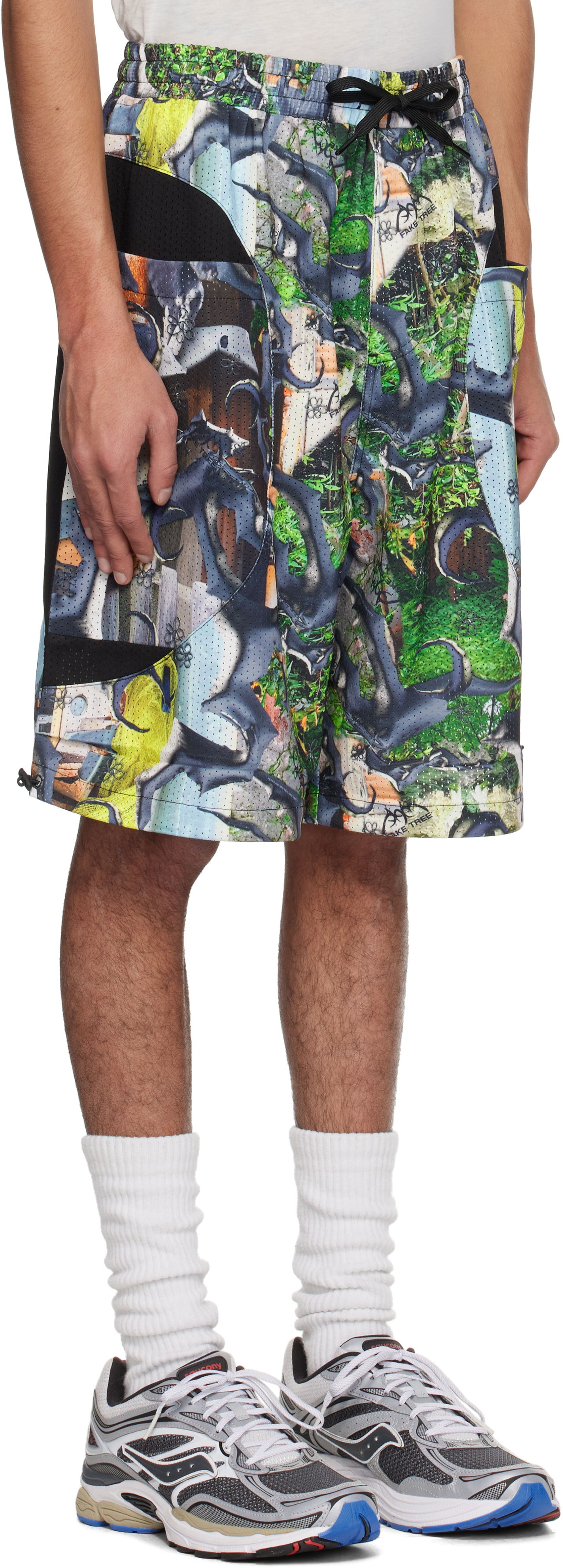 Shorts Perks And Mini P.A.M. Real Tree Mesh Shorts Flerfarvet | 80048, 1