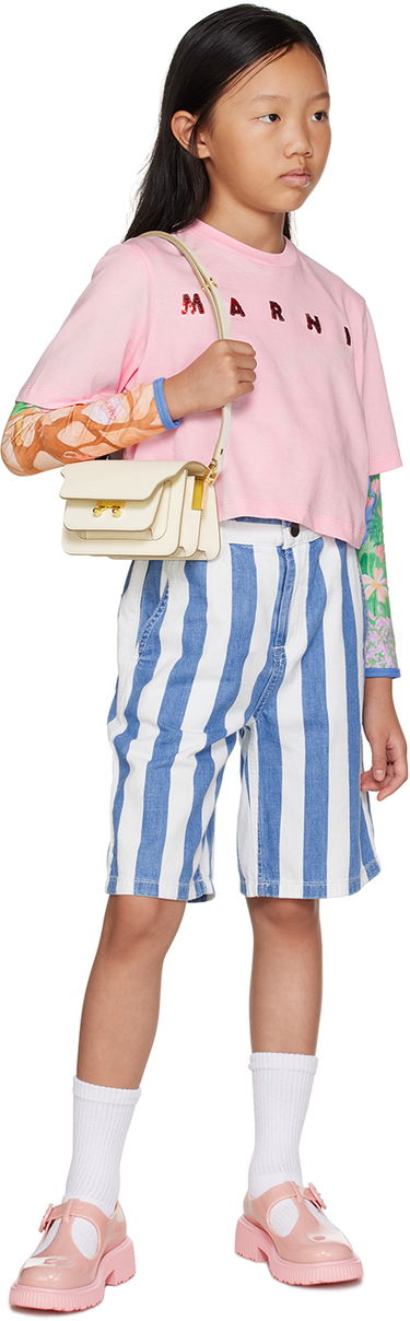 Håndtaske Marni Marni Trunk Mini Bag Beige | M00997, 3