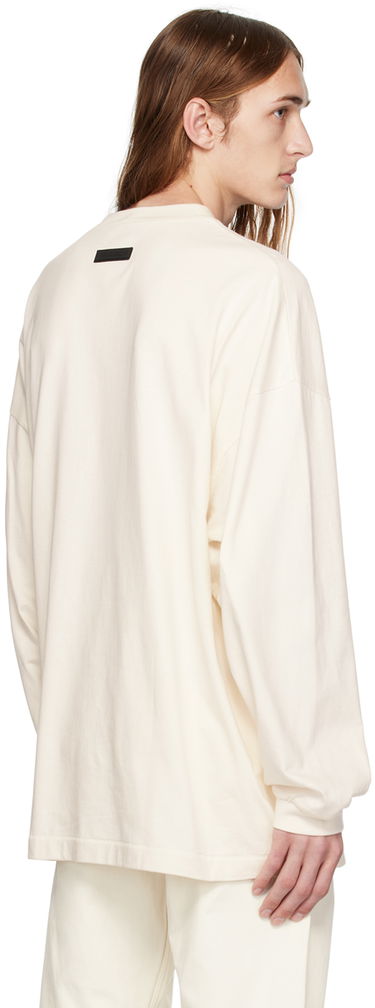 T-shirt Fear of God Essentials LS Tee Cloud Dancer Hvid | 125BT232011F, 2