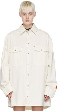 Heron Preston Cotton Oversized Shirt