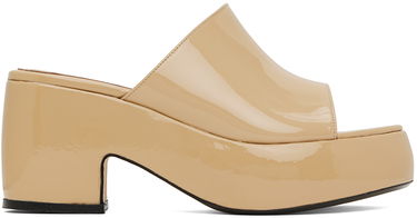 Tilbehør BY FAR BY FAR Leroy Heeled Sandals Beige | 23SSLERMKRFP, 0