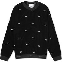 Sweatshirt WTAPS 12 Bones Crew Sweat Sort | 232TQDT-SHM04-BK, 1