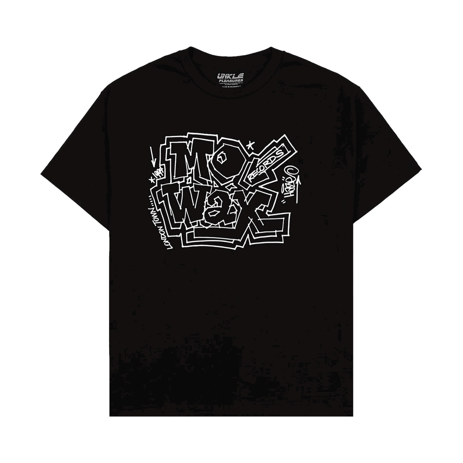 T-shirt Pleasures UNKLE x Mowax Haze T-Shirt Sort | P22U011 BLAC, 0