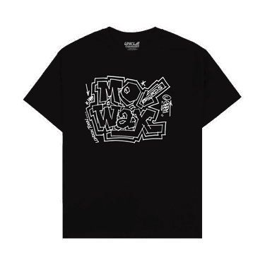 T-shirt Pleasures UNKLE x Mowax Haze T-Shirt Sort | P22U011 BLAC, 0