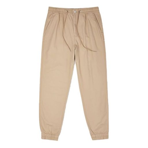 Bukser Converse Converse Woven Casual Cargo Pants Beige | 10021639-A04