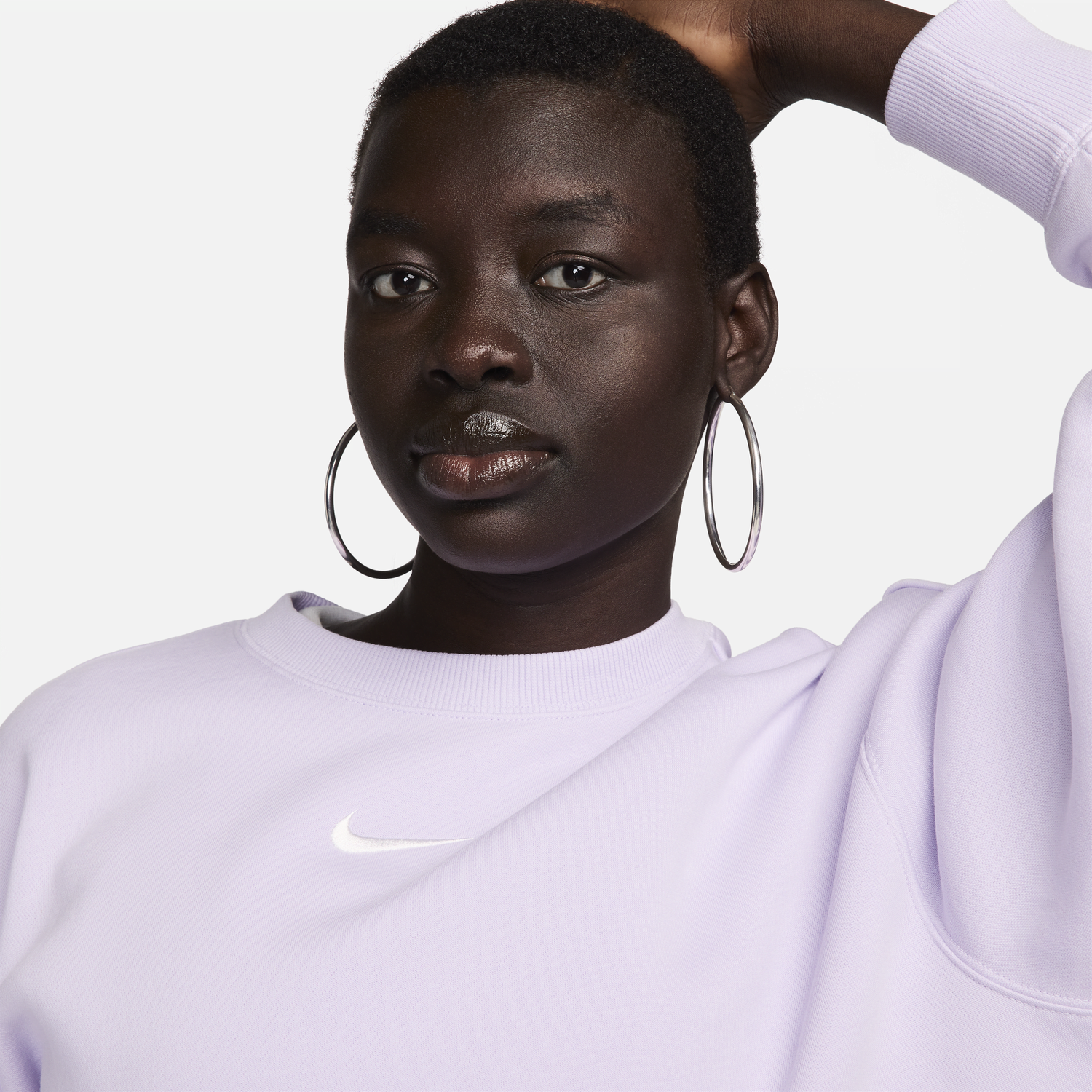 Sweatshirt Nike Sportswear Phoenix Fleece Lilla | DQ5733-511, 1