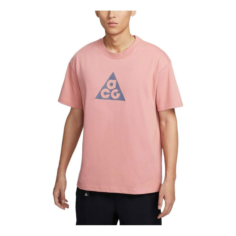 T-shirt Nike ACG ACG Dri-FIT Logo T-Shirt Lyserød | FQ3741-618