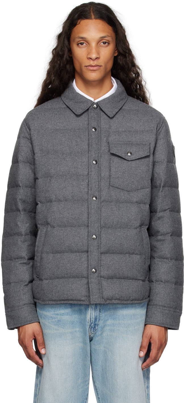 Jakke Polo by Ralph Lauren Polo Ralph Lauren Gray Quilted Down Grå | 710914248001, 0