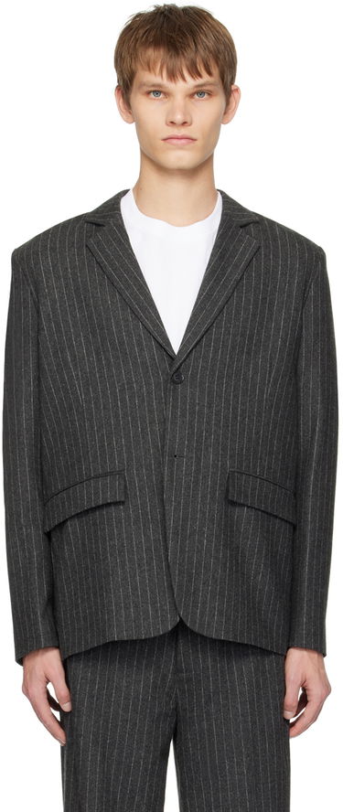 Jakke Samsoe Samsoe Samsøe Samsøe Cho Pinstripe Blazer Grå | M23400040, 0