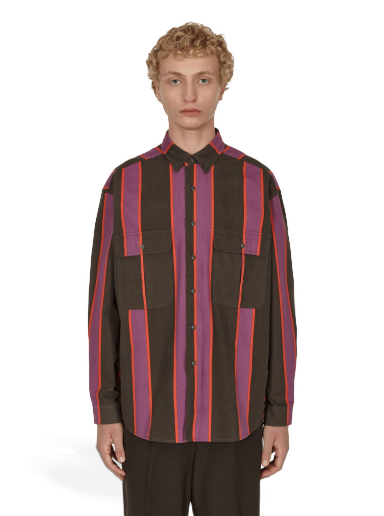 Skjorte Levi's Stripe Longsleeve Shirt Bourgogne | A0953 0005