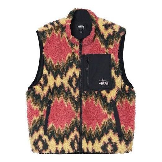 Vest Stüssy Fillmore Sherpa Vest Flerfarvet | 1184361, 0