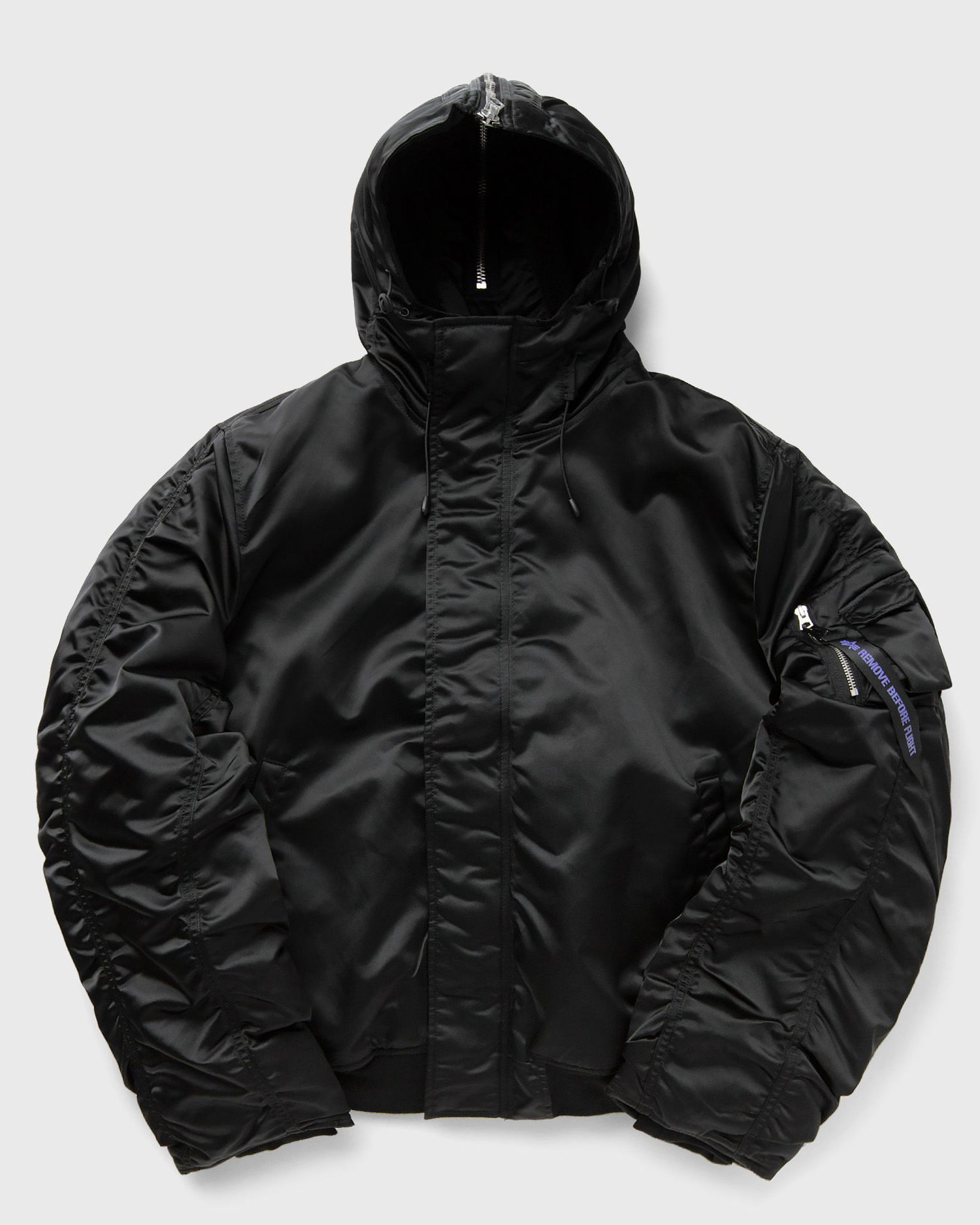 Bomberjakke Alpha Industries Parkas With Hood Sort | 148132UV-03, 0