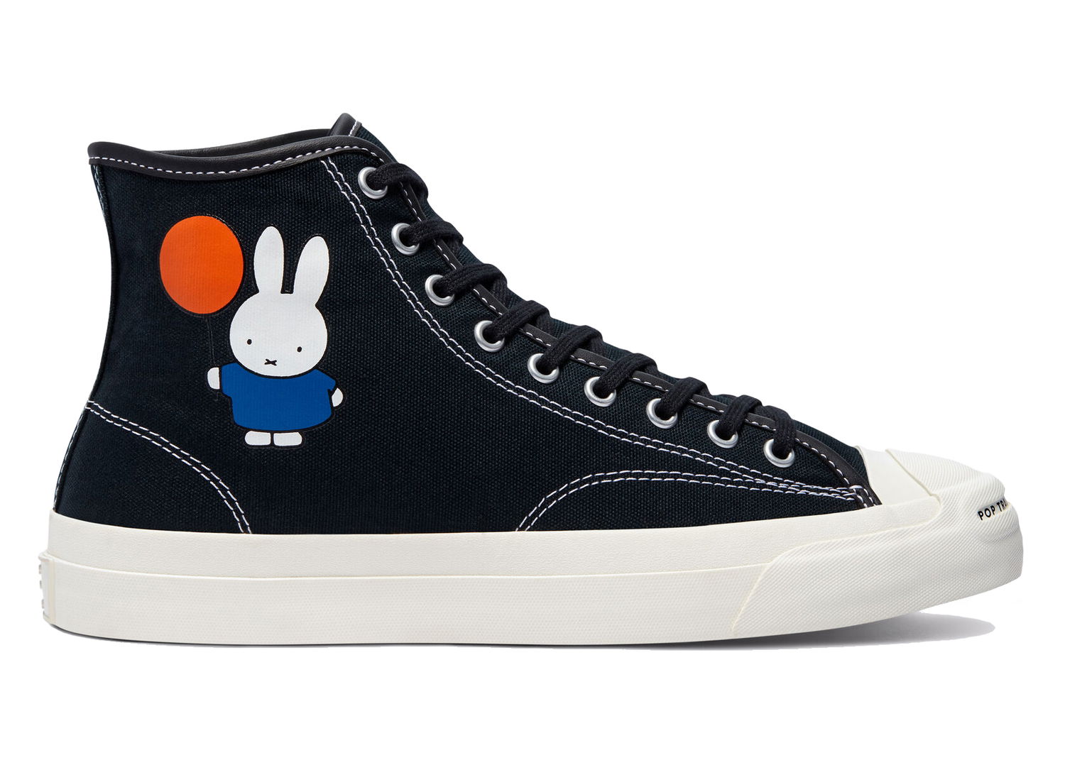 Sneakers og sko Converse CONS Jack Purcell Pro Mid POP Trading Company Miffy Black Sort | 171850C, 0