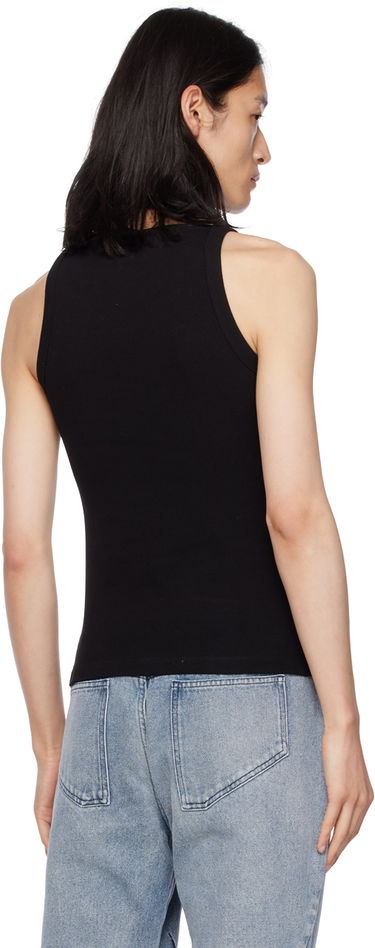 Tanktop Dion Lee Picot Lace Tank Top Sort | C3148P23, 2