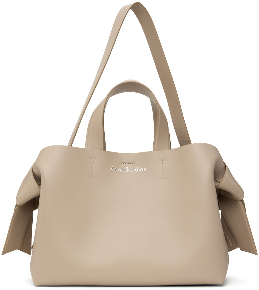 Mulepose Acne Studios Musubi Midi Tote Bag Beige | A10338-, 0