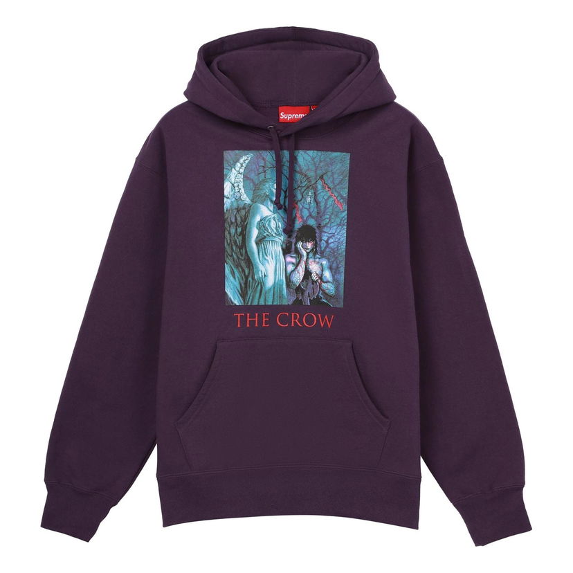 Sweatshirt Supreme Supreme x The Crow Graphic Print Hoodie Lilla | SUP-FW21-173