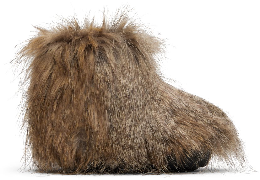Sneakers og sko Marni Marni Faux-Fur Boots Brun | 75370