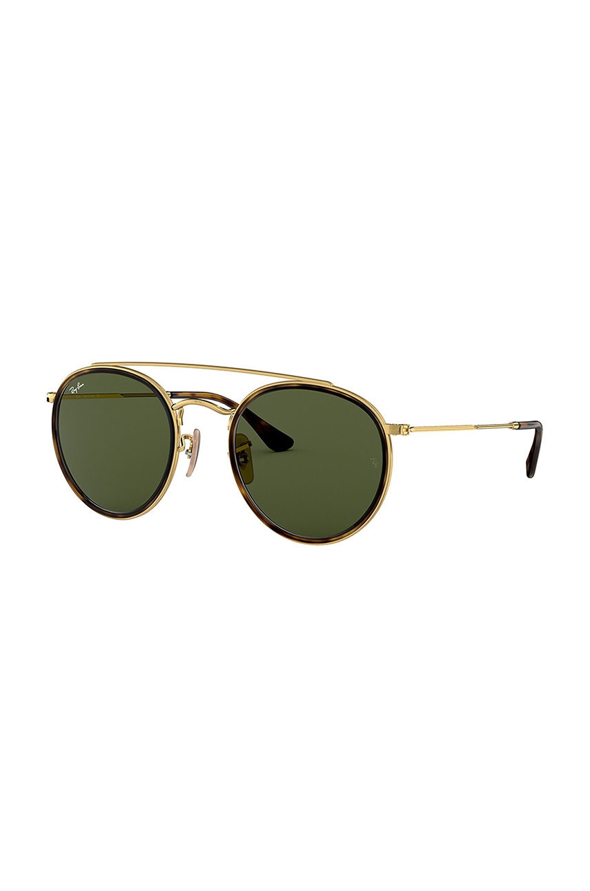 Solbriller Ray-Ban Ray-Ban Round Double Bridge Sunglasses Metalisk | 0RB3647N.51.001, 1