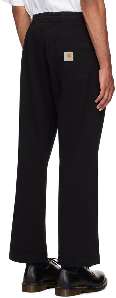 Bukser Carhartt WIP Relaxed Fit Cotton Twill Trousers Sort | I033585, 2