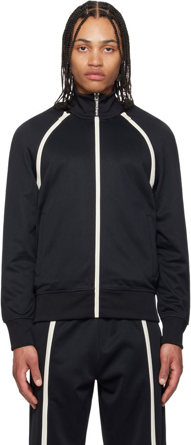 Træningsdragt Palm Angels Palm Angels Zip Sleeves Track Jacket Sort | PMBD082S25FAB0011010, 0