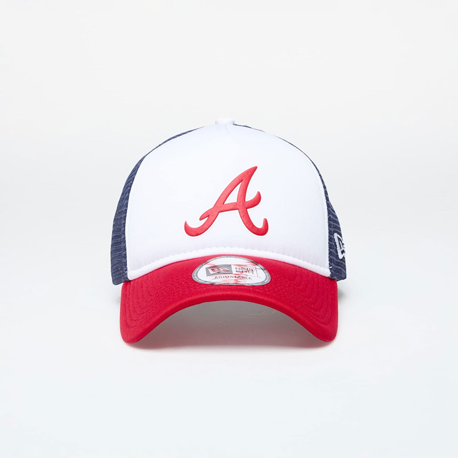 Kasket New Era Cap Atlanta Braves 9Forty Trucker Scarlet/ Navy Rød | 60503530, 0