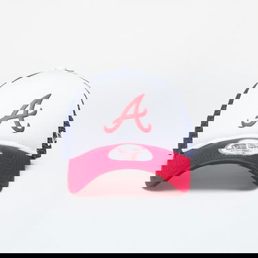 Kasket New Era Cap Atlanta Braves 9Forty Trucker Scarlet/ Navy Rød | 60503530, 0