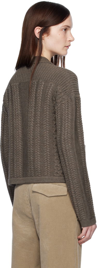 Sweater rag & bone rag & bone Kerry Cable-Knit Cardigan Brun | WAS24H023BV23, 2