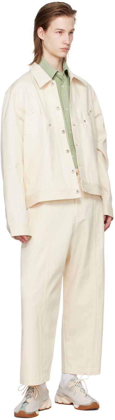 Bukser sage NATION Sage Nation Welt Jeans Beige | S083, 3