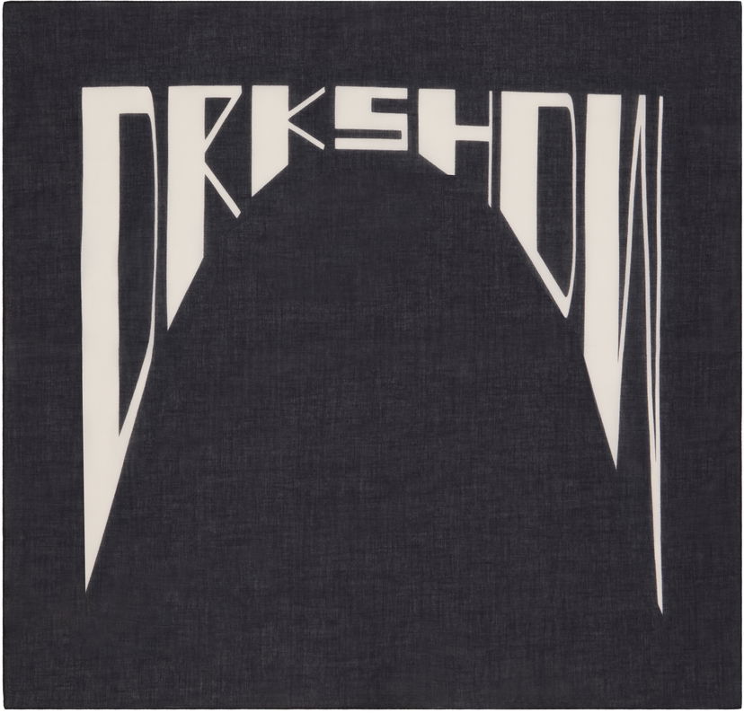 Tørklæde Rick Owens Rick Owens DRKSHDW Hollywood Cotton Bandana Mørkeblå | DA01E3471 SCAEP4