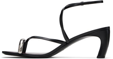 Tilbehør Tory Burch Tory Burch Pierced Strappy Heeled Sandals Sort | 169779-006, 2