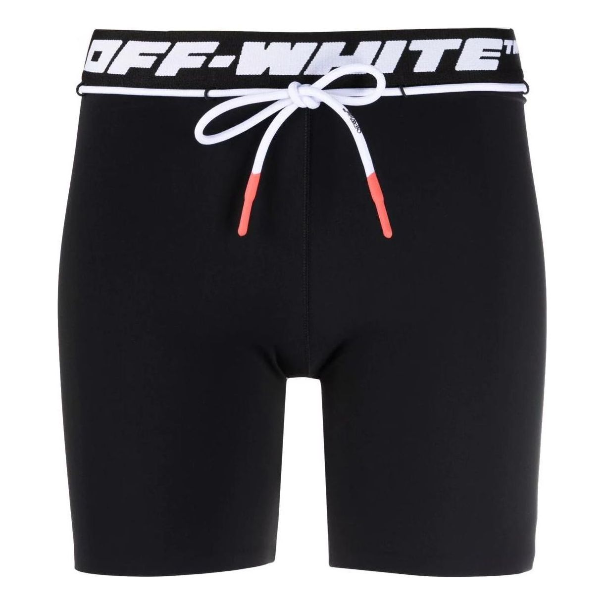 Shorts Off-White Logo-Waistband Running Shorts Sort | OWVH025C99JER0011000, 0