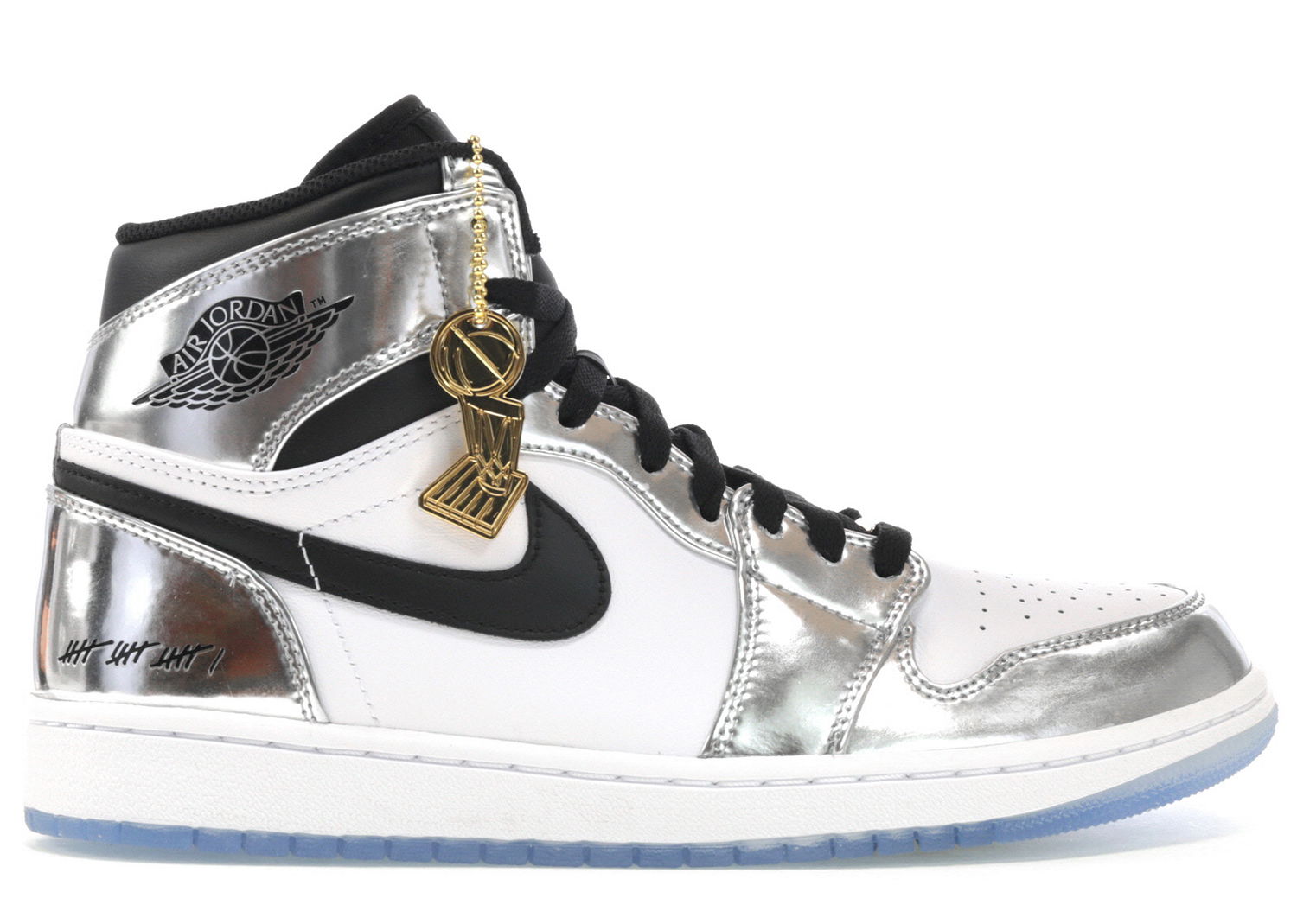 Sneakers og sko Jordan Jordan 1 Retro High Think 16 (Pass the Torch) Metalisk | AQ7476-016, 0