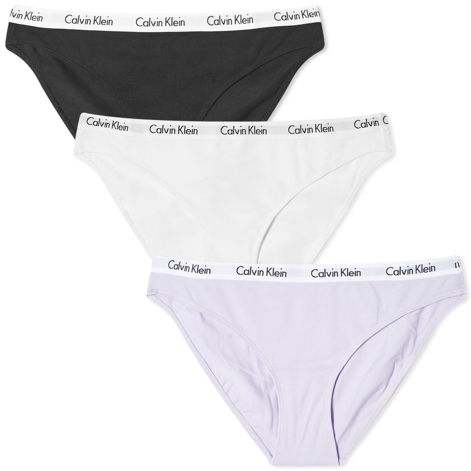 Trusser CALVIN KLEIN Bikini Pant 3 Pack Flerfarvet | 000QD3588EHVN, 0