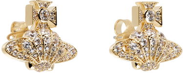 Øreringe Vivienne Westwood Vivienne Westwood Natalina Shell Orb Earrings Gul | 6201034I-02R102-SM, 1