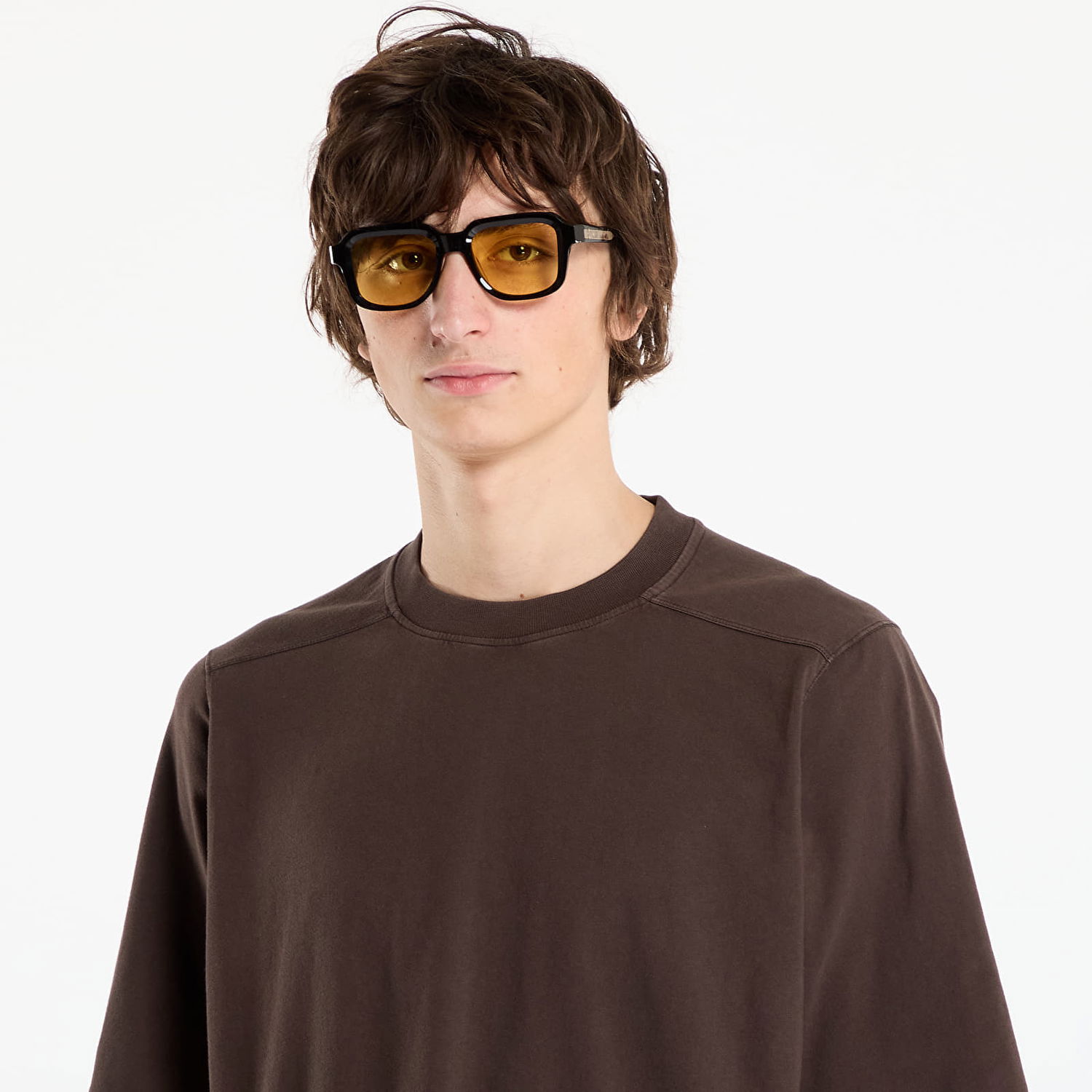 T-shirt Rick Owens DRKSHDW Walrus Universal T-Shirt Brun | DU02E7252 RNP 78, 1