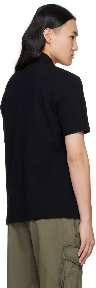 Polo skjorte Balmain Balmain Coin Print Polo Sort | EH1GC026BC94, 2