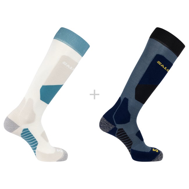 Sokker Salomon Two-Pack Ski Socks Hvid | LC2375200
