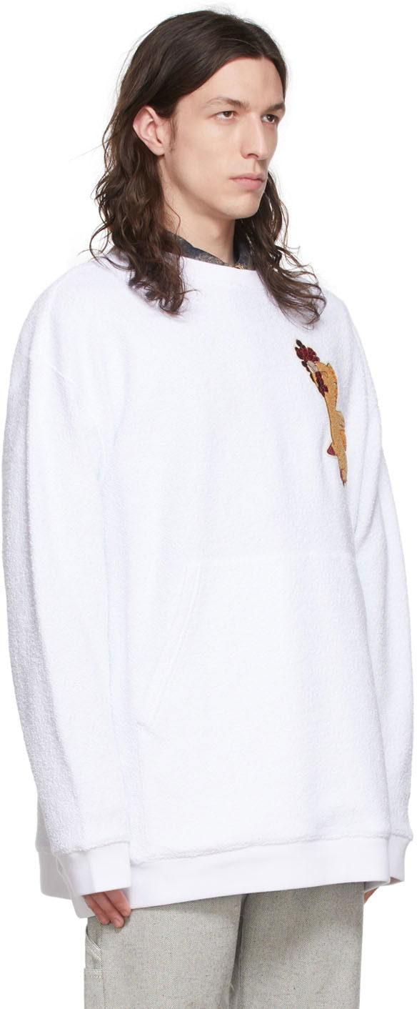Sweater Stella McCartney Stella McCartney Fantasia Sweatshirt Hvid | 6J00333SNP29, 1
