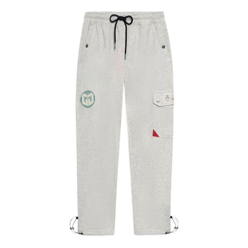 Joggingbukser Li-Ning CJ McCollum Graphic Straight Sweatpants Grå | AKLRF57-1