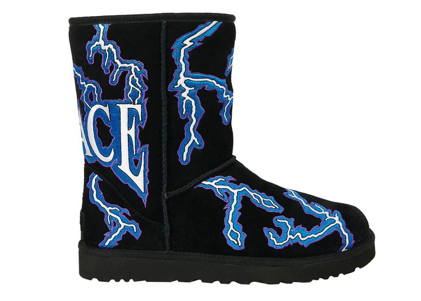 Sneakers og sko UGG Classic Short Boot Palace Lightning Sort | 1153570-BLK, 0