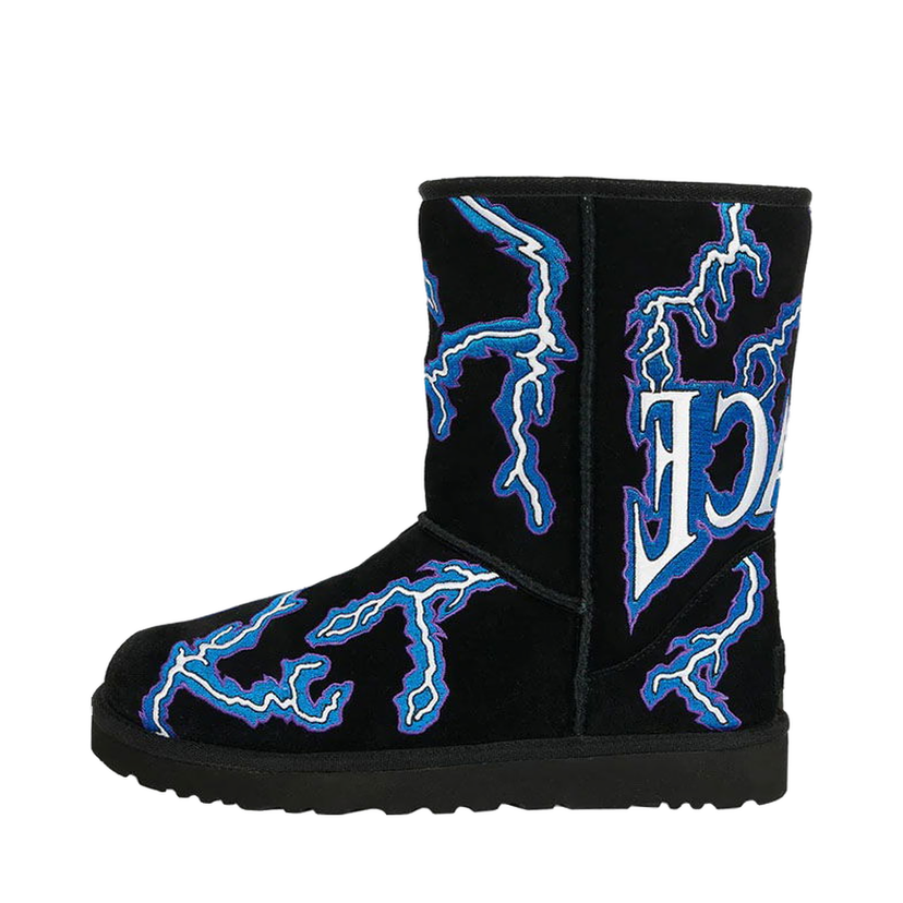 Sneakers og sko UGG Classic Short Boot Palace Lightning Sort | 1153570-BLK