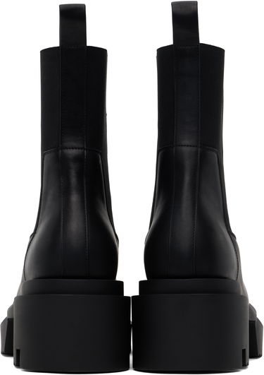 Tøj Rick Owens Rick Owens Hollywood Beatle Bogun Chelsea Boots Sort | RU01E5832 LOO, 1