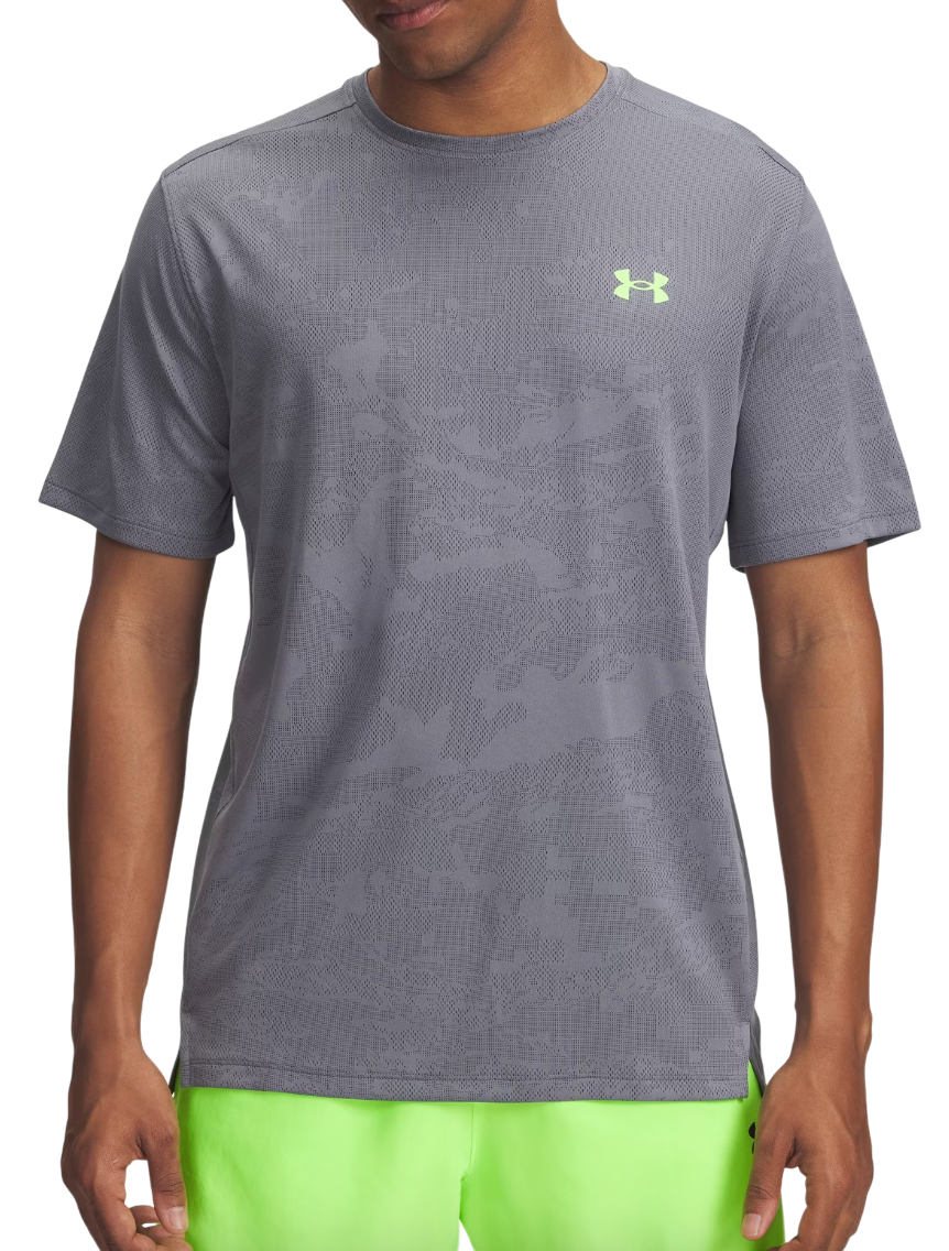 T-shirt Under Armour Tech Vent Jacquard Short Sleeve T-Shirt Grå | 1377052-025, 0