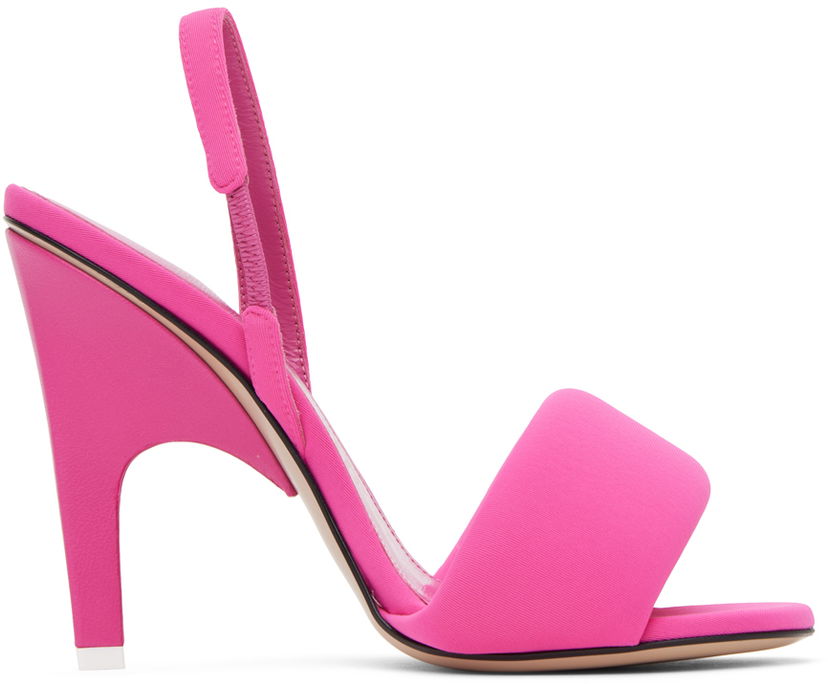 Tilbehør The Attico Attico Rem Heeled Sandals Lyserød | 232WS522 E075