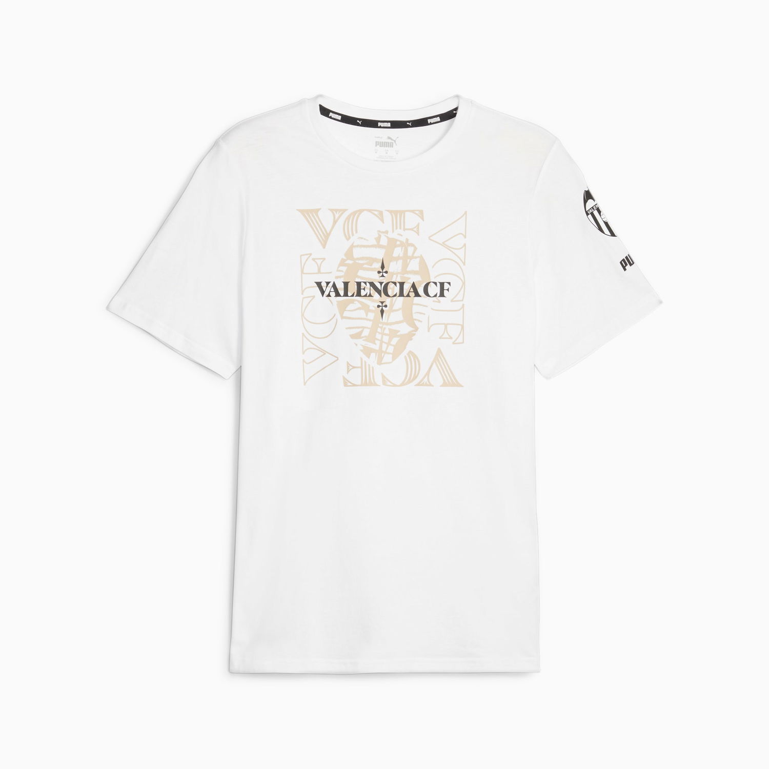 T-shirt Puma Valencia CF FtblCore T-Shirt Hvid | 772386_04, 1