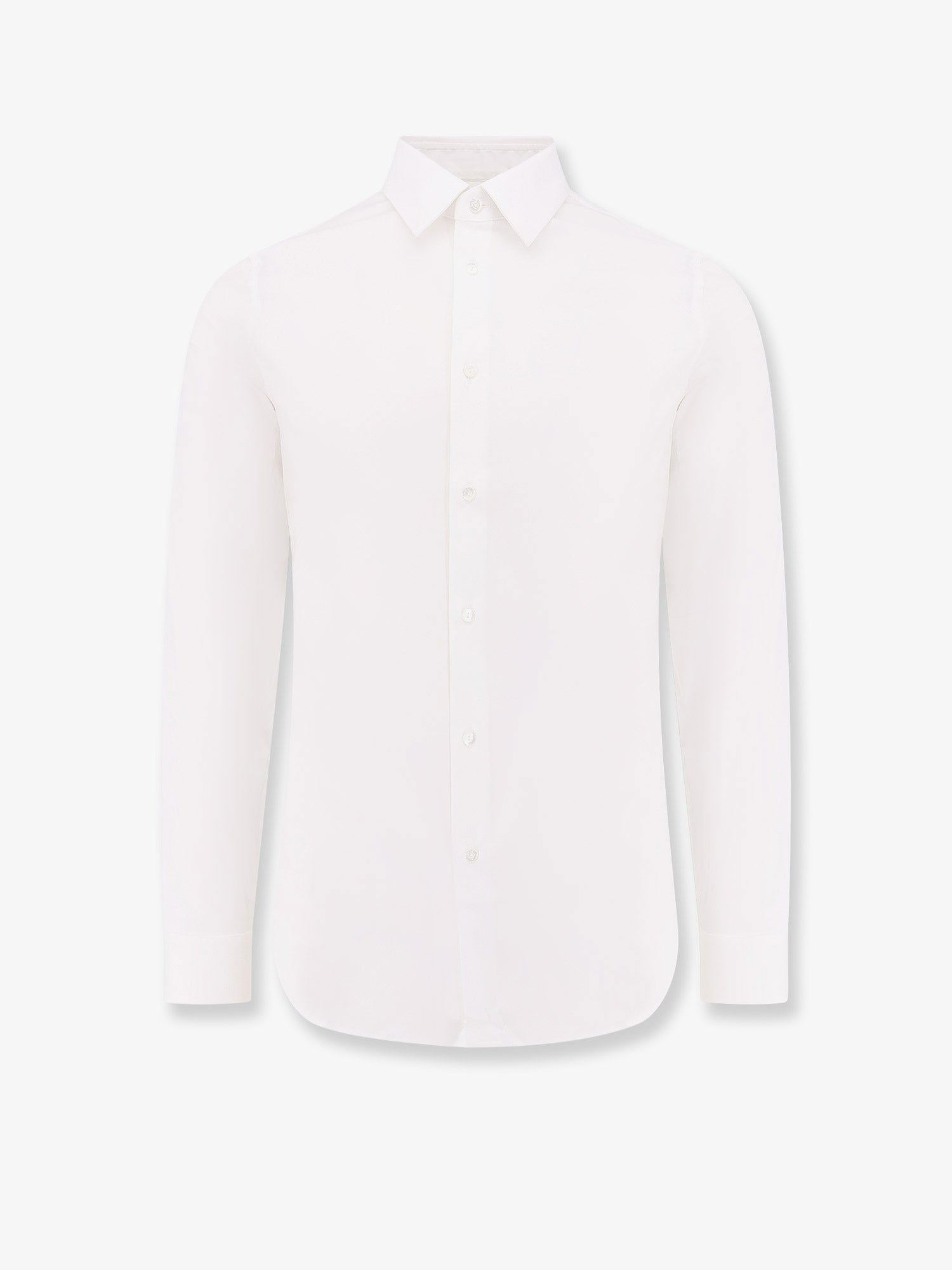 Skjorte Gucci White Formal Long Sleeve Shirt Hvid | 791735262429000, 0