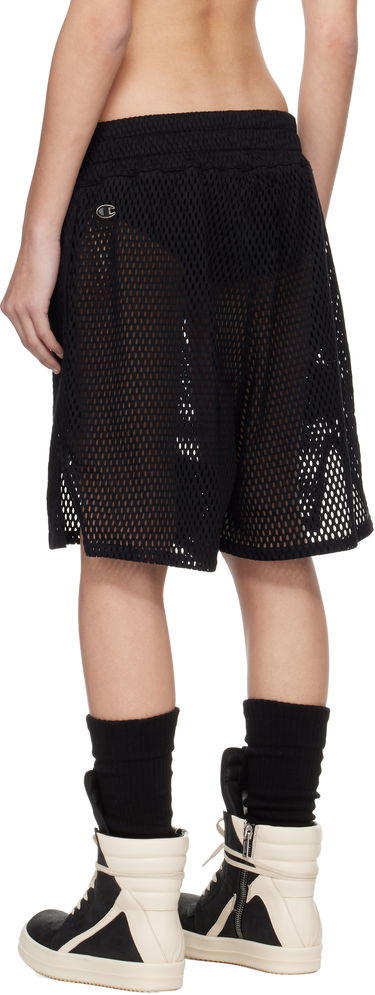 Shorts Rick Owens Rick Owens Champion Edition Mesh Shorts Sort | CW01E1682 CHONET, 3