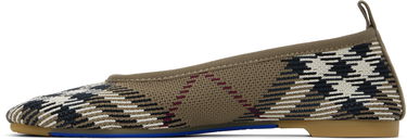 Kjole Burberry Burberry Check Ballerina Flats Brun | 8101054, 2