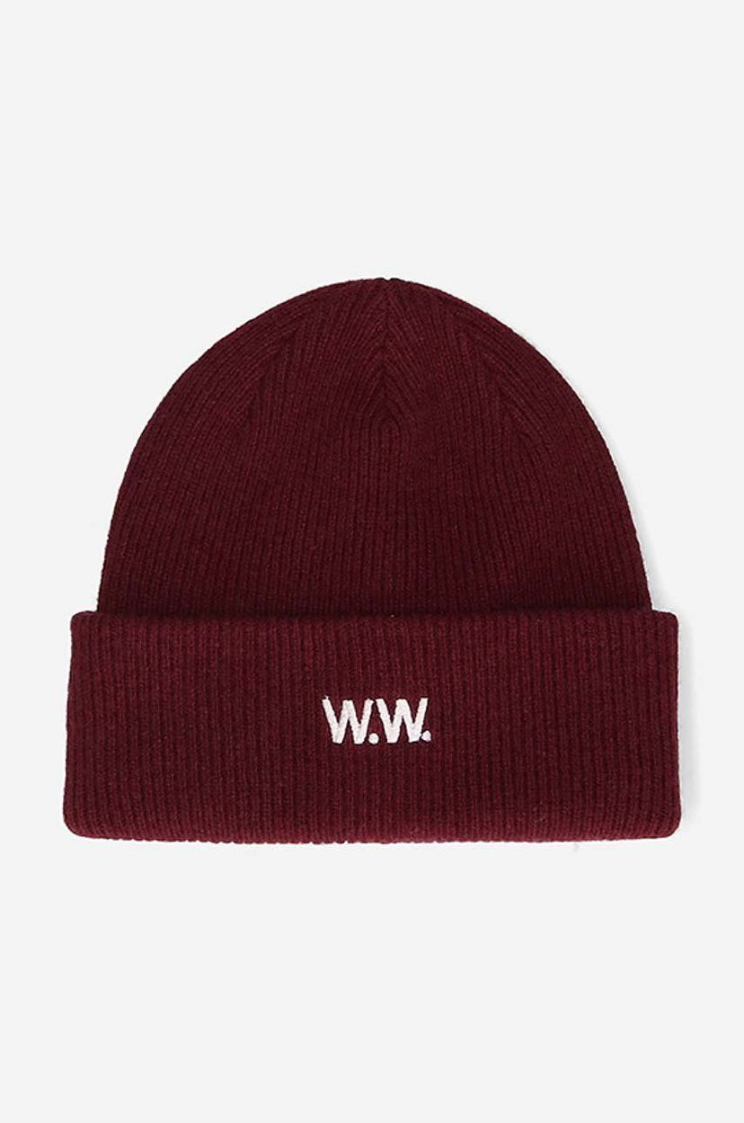Beanie WOOD WOOD Beanie Rød | 12230811.9969