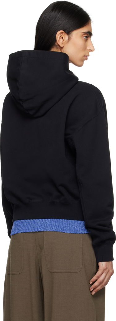Sweatshirt JW Anderson JW Anderson Anchor Logo Cropped Hoodie Sort | JW0216-PG1719, 2